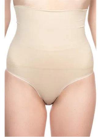 Ten Double Yüksek Bel Çıtçıtlı  Slip Korse