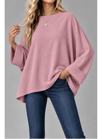 Oversize Yarasa Kol Bluz