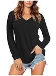 Kadın Uzun Kollu V Yaka Bluz