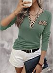 Kadın Uzun Kollu V Yakalı Kaşkorse Bluz