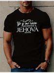 Erkek Jehova Baskılı Süprem T-shirt