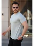 Erkek Mini Jakarlı Kısa Kollu T-shirt