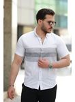 Erkek Desenli Kısa Kollu Gömlek
