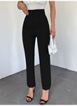 Zra Pileli Havuç Pantolon -Siyah
