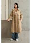 Camel Uzun Kemerli Trençkot