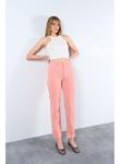 Strong Düz Pantolon - Pudra