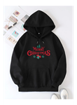 Merry Chrıstmas Sweatshirt - Hodie - Siyah