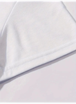 Baskılı Oversize Bisiklet Yaka T-shirt - Beyaz