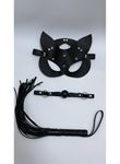 Siyah Maske Ağız Topu,3'Lü Set