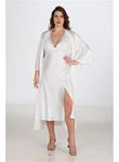 2li Ekru Sabahlık Takımı Bigsize 6224