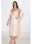 2li Fildişi Sabahlık Takımı Bigsize 6222