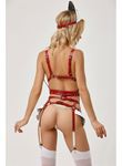 Fantezi Harness Hemşire Kostüm