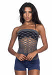 Gri MI Emay 5034 Fantazi Büstiyer Atlet Korse