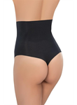 Siyah MI Emay 2720 Lazer Kesim String Hayalet Korse
