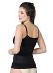 Siyah MI Emay 1402 Modal Cotton Emzirme Atlet Korse