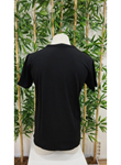 Erkek Bisiklet Yaka Kedi Baskılı Süprem T-shirt