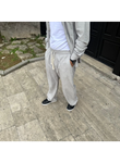 Erkek Kadife Oversize Takım – Gömlek Ve Pantolon İkili Set Füme Corduroy Şıklığı, Rahat Ve Zarif Duruş Yumuşak Dokulu Kadife Kumaş, Düğmeli Gömlek Üst Ve Lastikli Pantolon Alt Parça Ile Gün Boyu Konfor- Gri