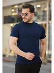 Erkek Yarım Balıkçı Yaka Kısa Kollu T-shirt