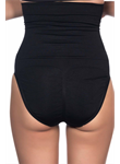 Siyah Yüksek Bel Double Slip Korse