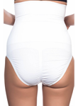 Beyaz Yüksek Bel Double Slip Korse