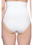 Beyaz Double Yüksek Bel Çıtçıtlı  Slip Korse