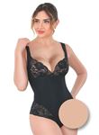 Ten Dantelli Agraflı Body Korse