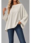 Oversize Yarasa Kol Bluz