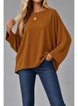Oversize Yarasa Kol Bluz